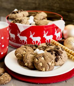 holiday cookie container